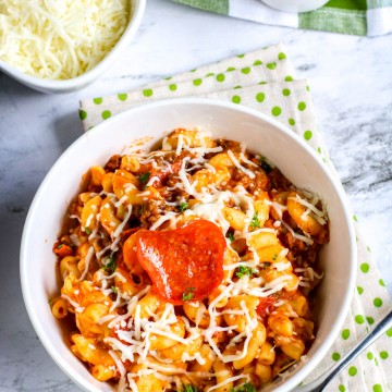Instant Pot Pizza Pasta Recipe