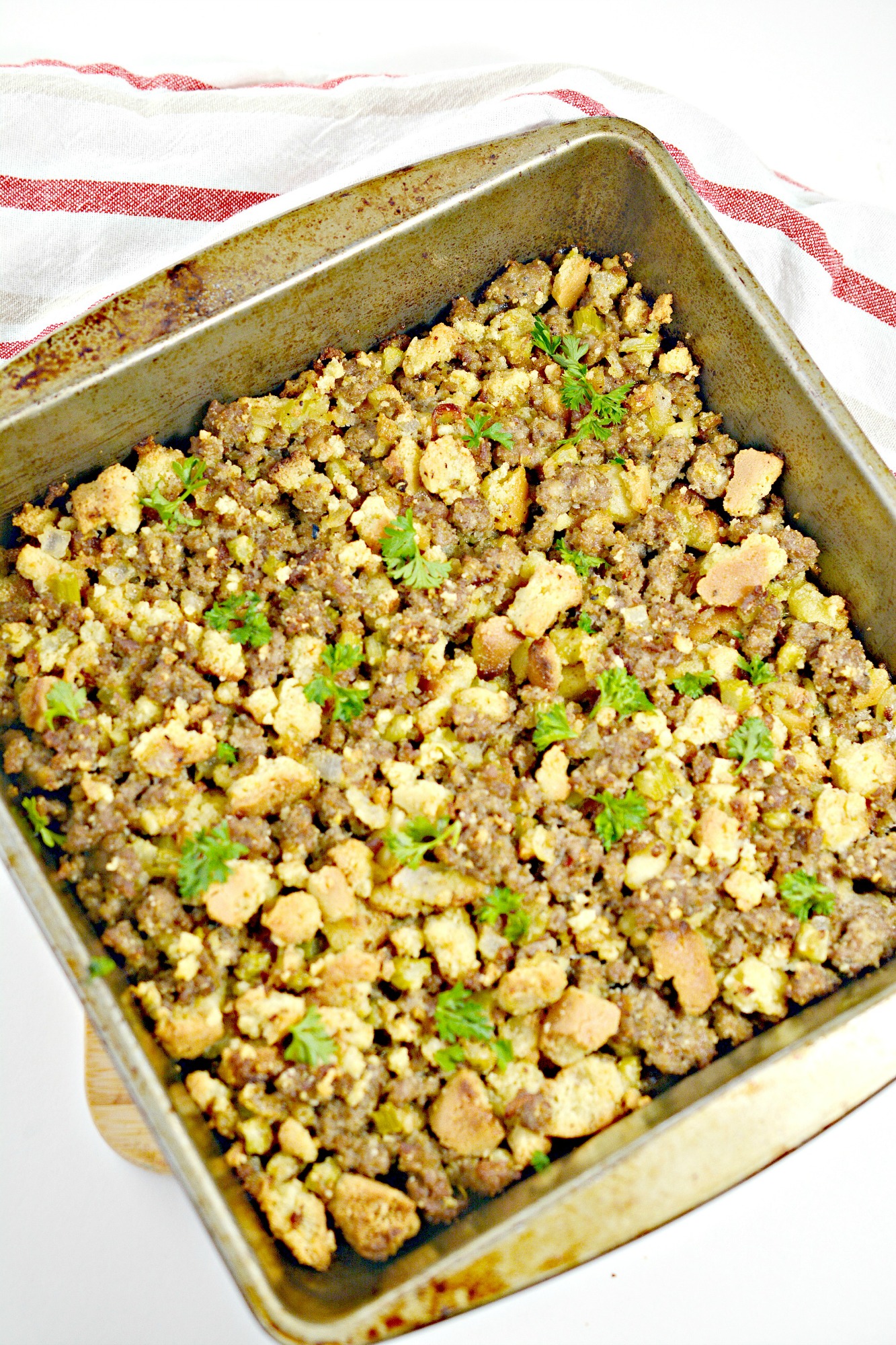 Keto Sausage Stuffing Recipe Savory Low Carb Side Dish