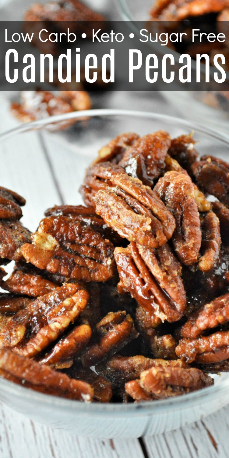 Keto Candied Pecans Recipe