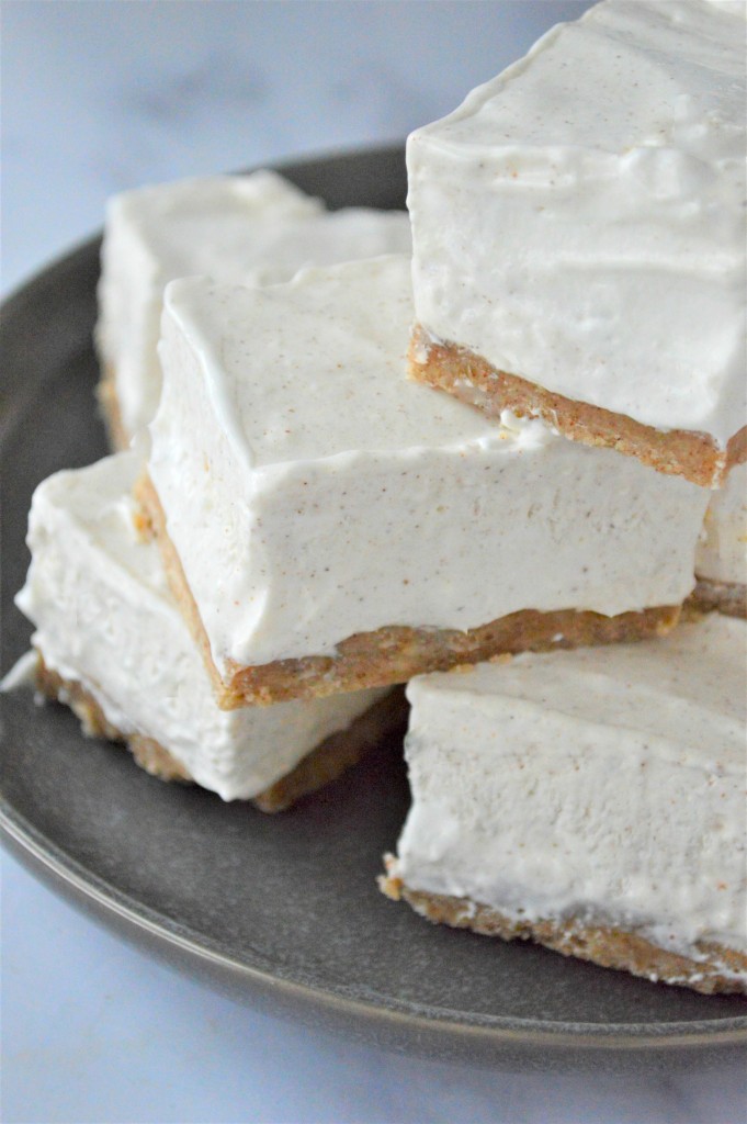 Low Carb Eggnog Cheesecake Bars Recipe