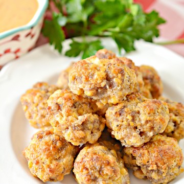 Keto Cream Cheese Sausage Balls Recipe