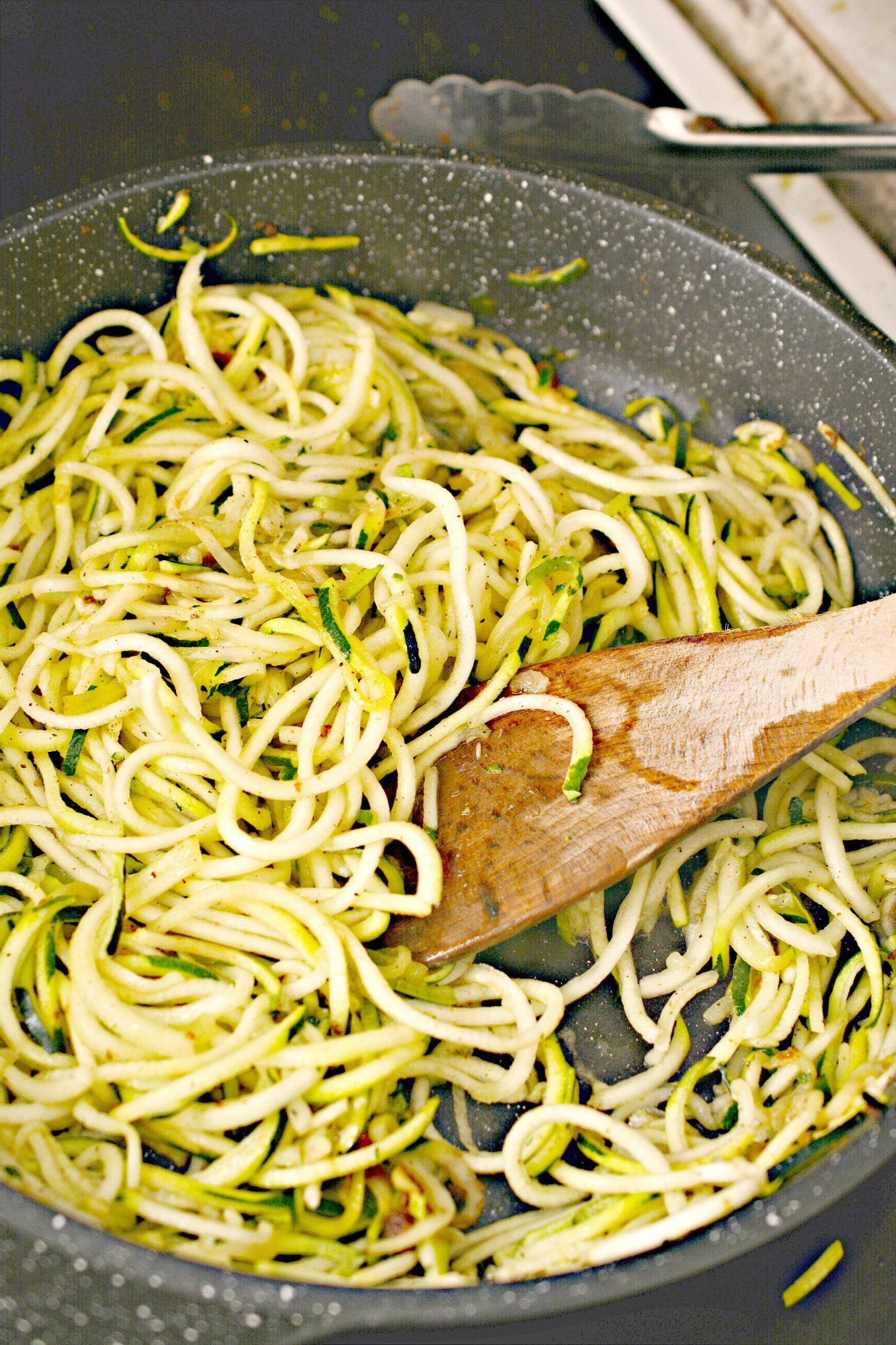 Keto Cajun Shrimp and Zoodles Alfredo Easy Low Carb Dinner