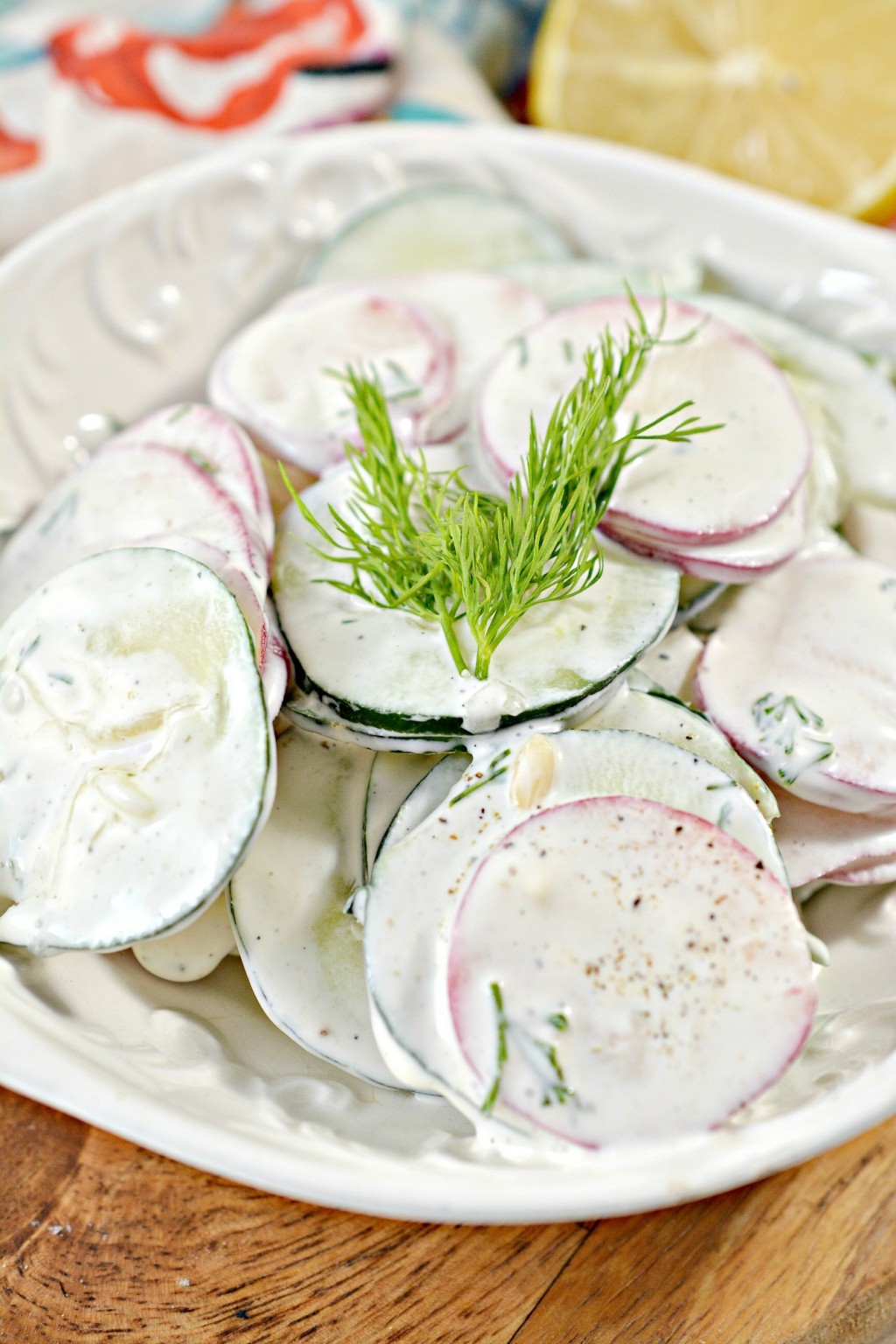 Keto Creamy Cucumber Salad With Sour Cream and Dill Stylish Cravings