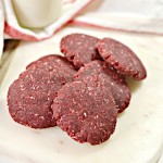 No Bake Keto Red Velvet Cookies