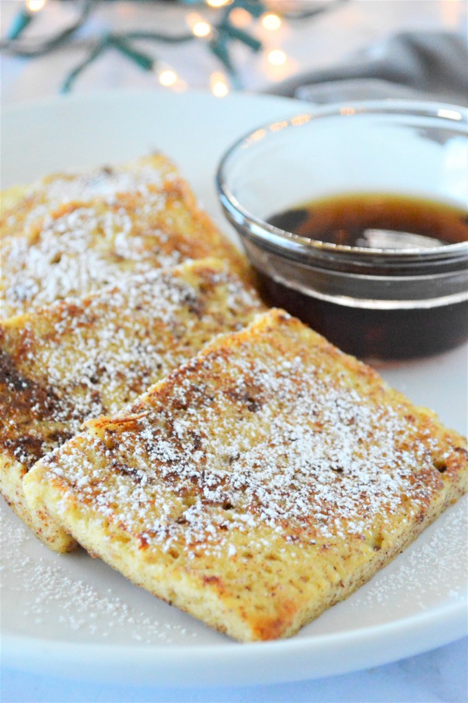 Eggnog Keto French Toast