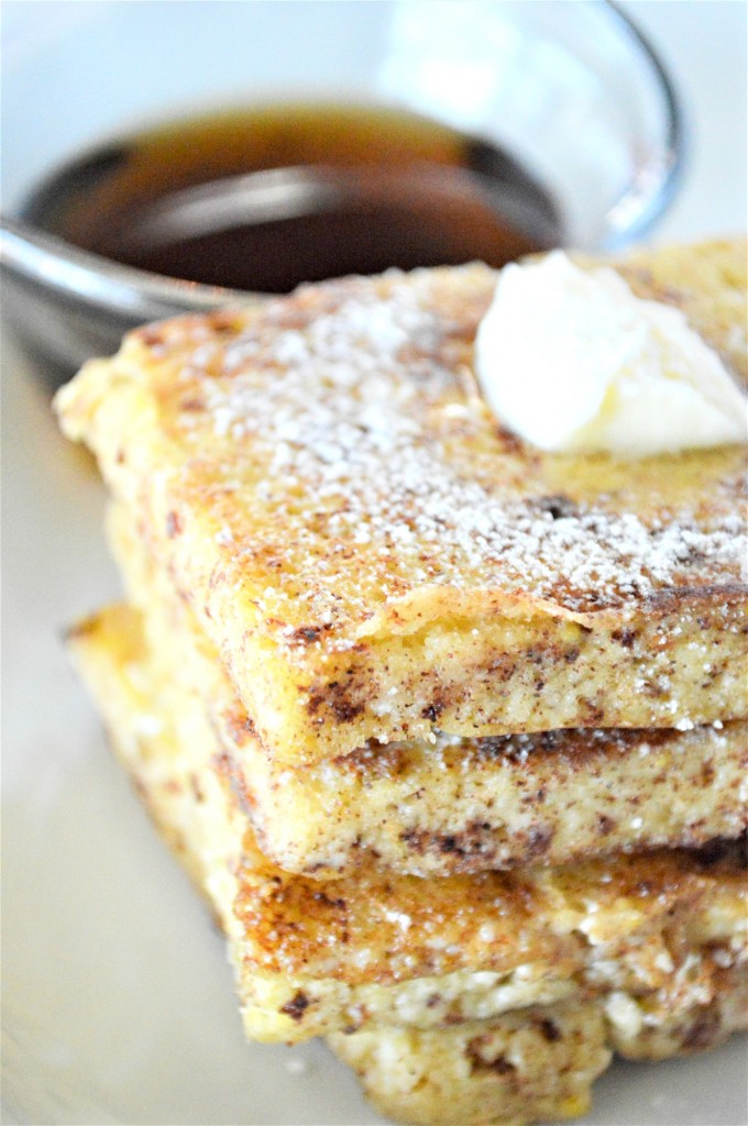 Eggnog Keto French Toast