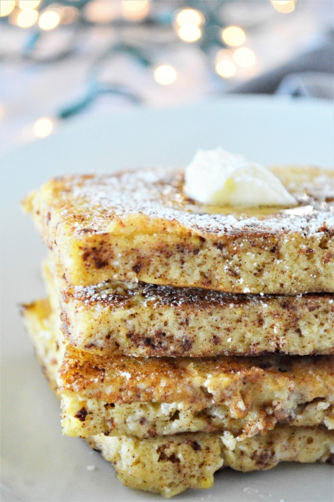 Eggnog Keto French Toast