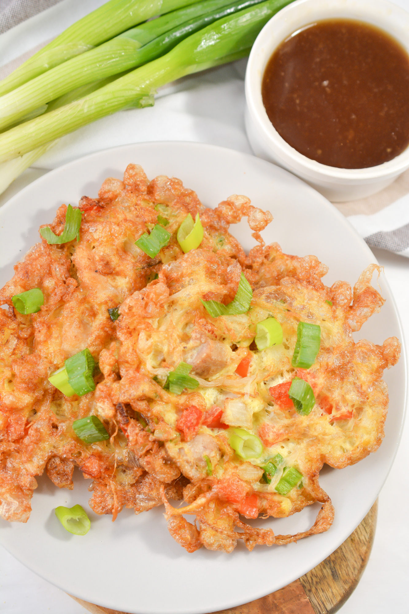 Keto Chicken Egg Foo Young Chinese Food At Home