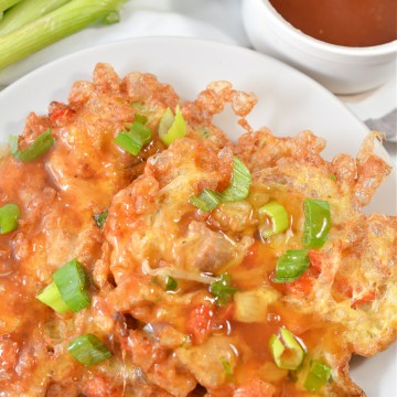 Keto Chicken Egg Foo Young