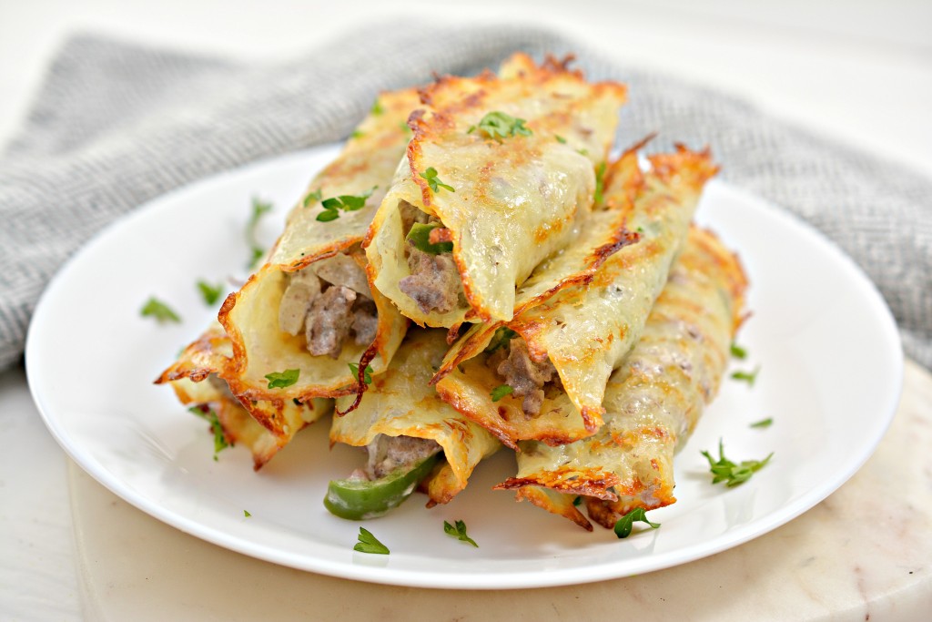 Keto Philly Cheesesteak Roll Ups