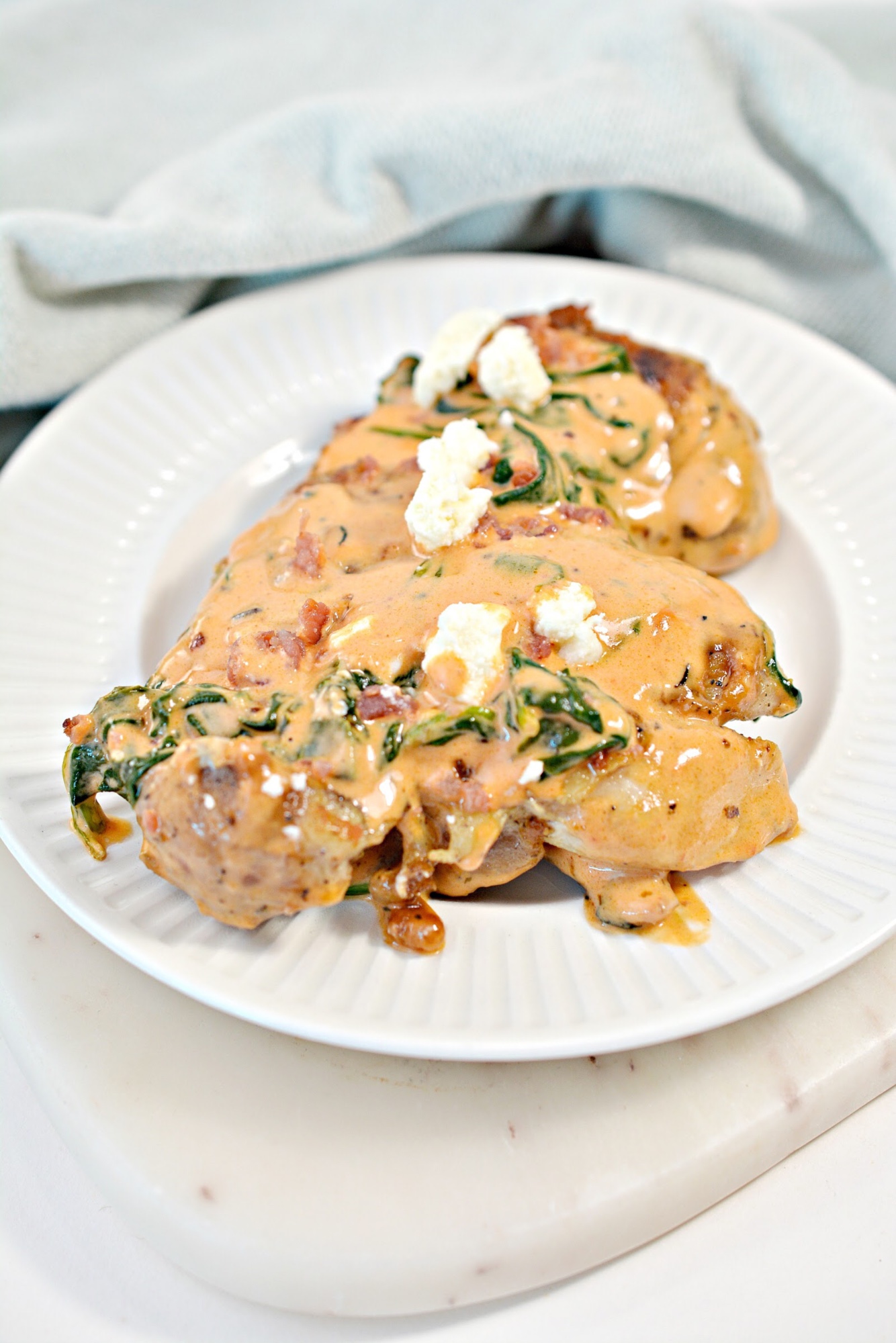 Keto Creamy Garlic Chicken In Tomato Cream Sauce Easy Keto Dinner
