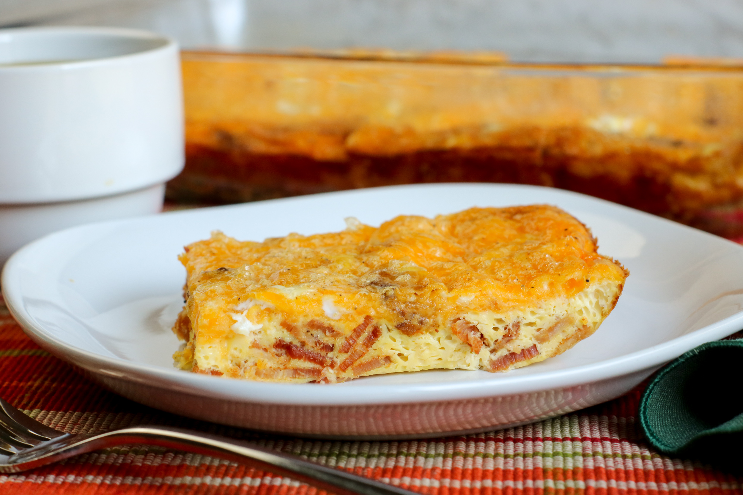 Bacon and Egg Casserole | Low Carb Breakfast Recipe
