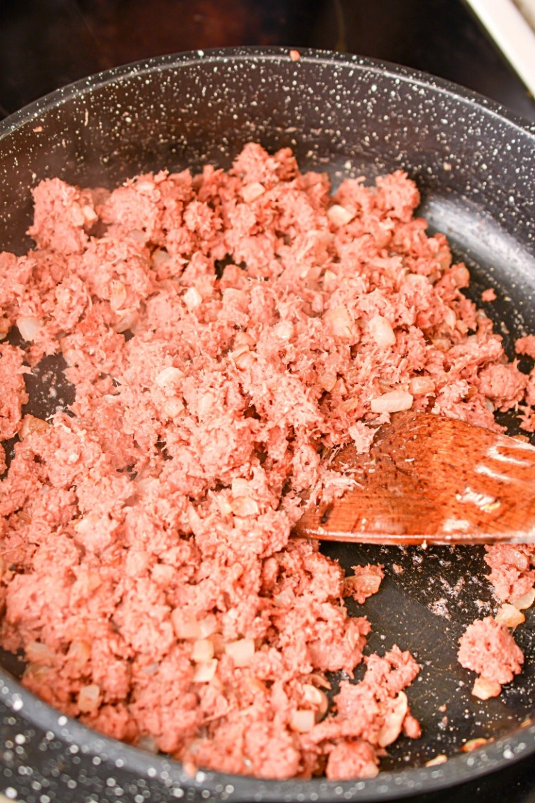 Keto Corned Beef Hash With Radishes Easy Low Carb Recipe