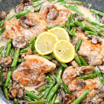 Creamy Keto Lemon Chicken