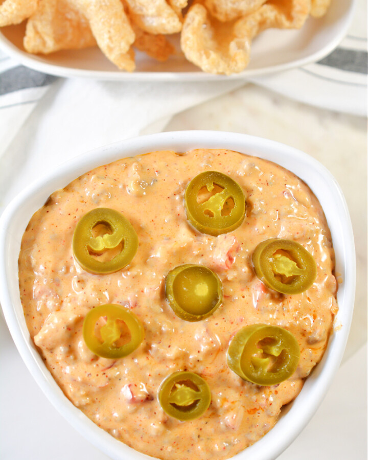 Keto Queso Dip With Sausage