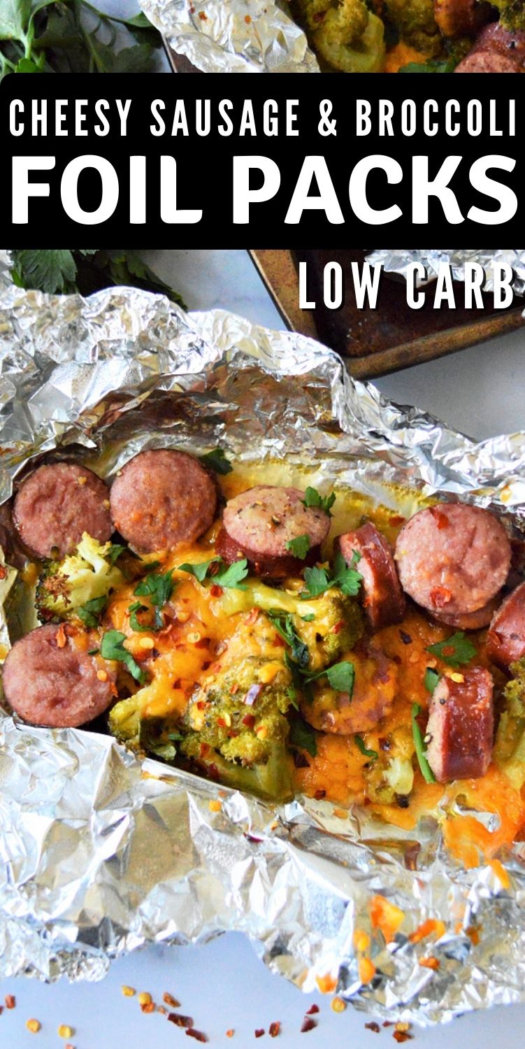 Sausage Broccoli Foil Packets