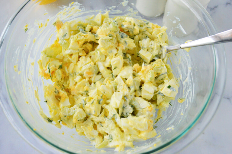 Tzatziki Egg Salad Creamy Cucumber & Dill Recipe