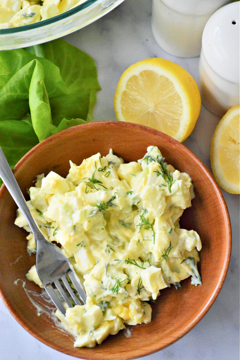 Tzatziki Egg Salad Creamy Cucumber & Dill Recipe