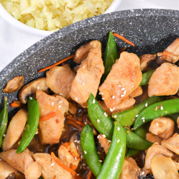 Keto Moo Goo Gai Pan Recipe