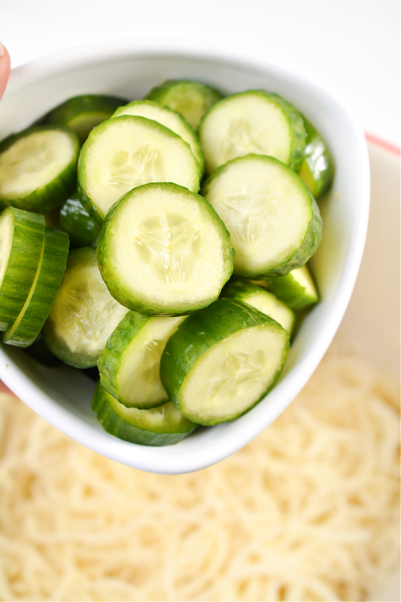 Keto Spaghetti Salad