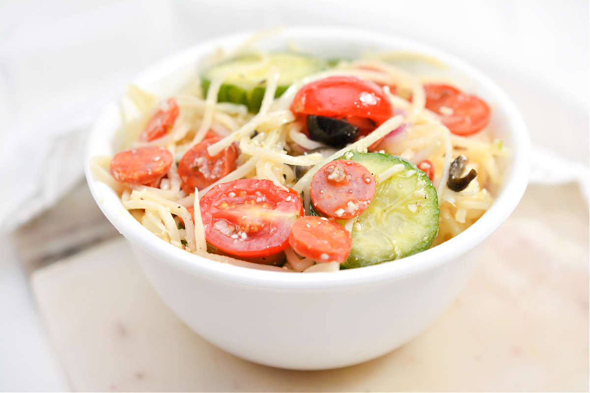 Keto Spaghetti Salad