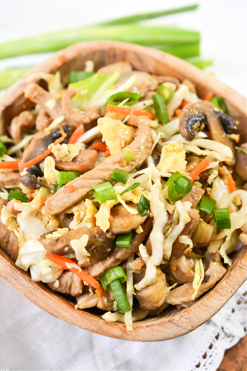 Keto Moo Shu Pork Recipe