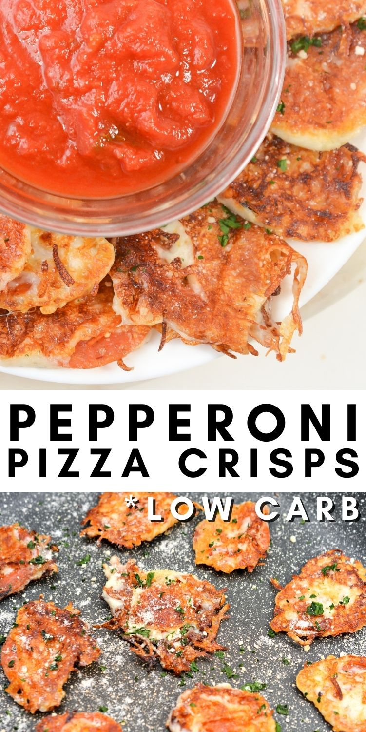 Low Carb Pizza Crisps