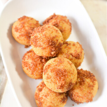 Keto Pumpkin Spice Donut Holes