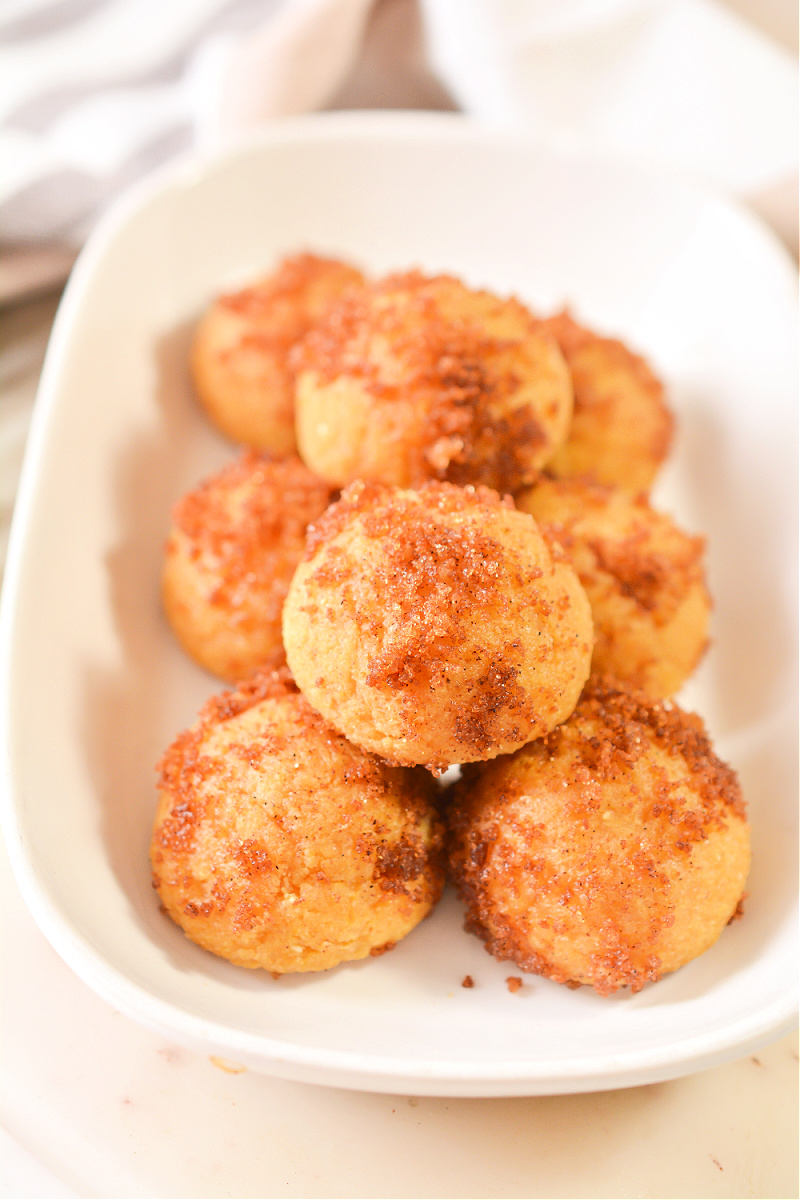 Keto Pumpkin Spice Donut Holes