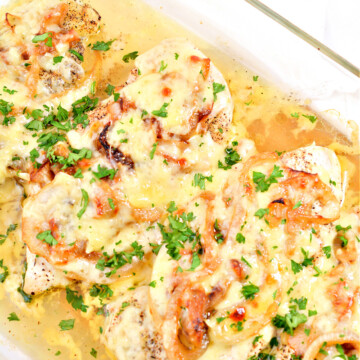 Keto French Onion Chicken Casserole