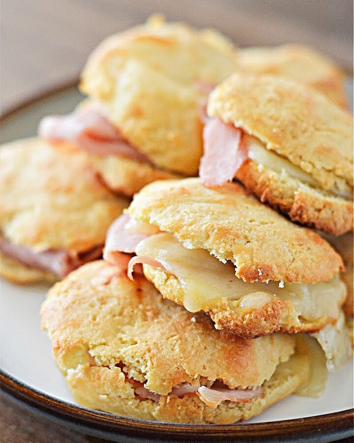 Keto Ham and Cheese Sliders