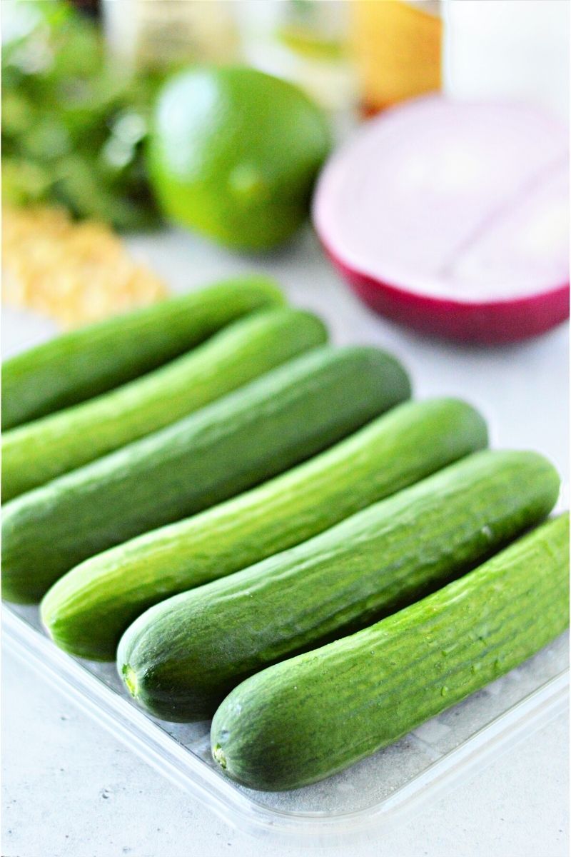 Low Carb Thai Cucumber Salad