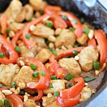 Keto Peanut Chicken