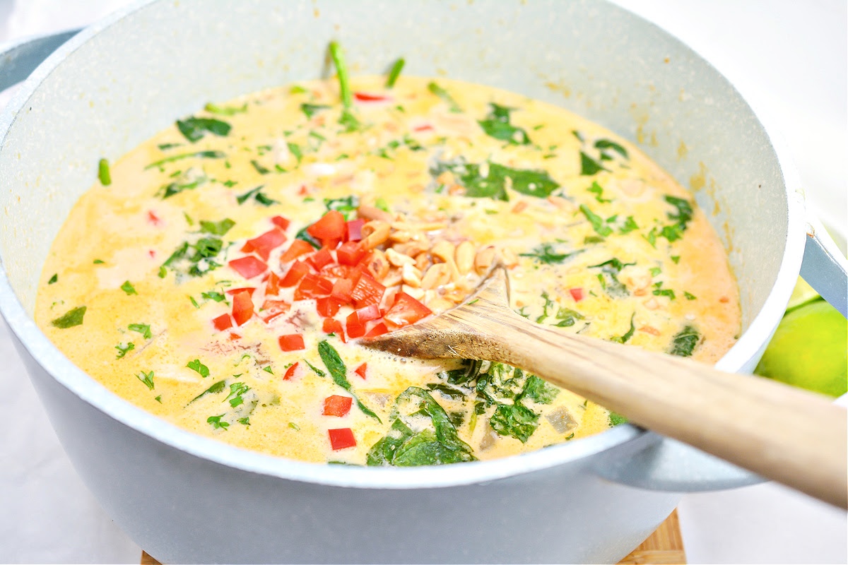 Creamy Keto Thai Chicken Soup