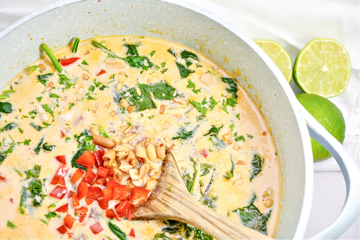 Creamy Keto Thai Chicken Soup