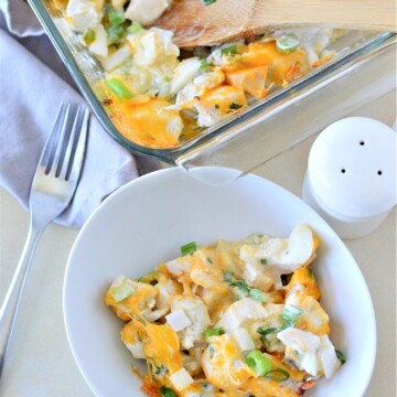 Low-Carb Hot Chicken Salad