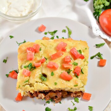 Keto Beef Tamale Pie