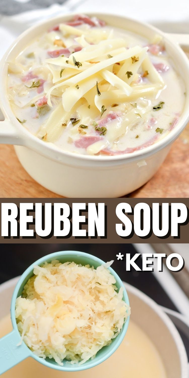 Keto Reuben Soup