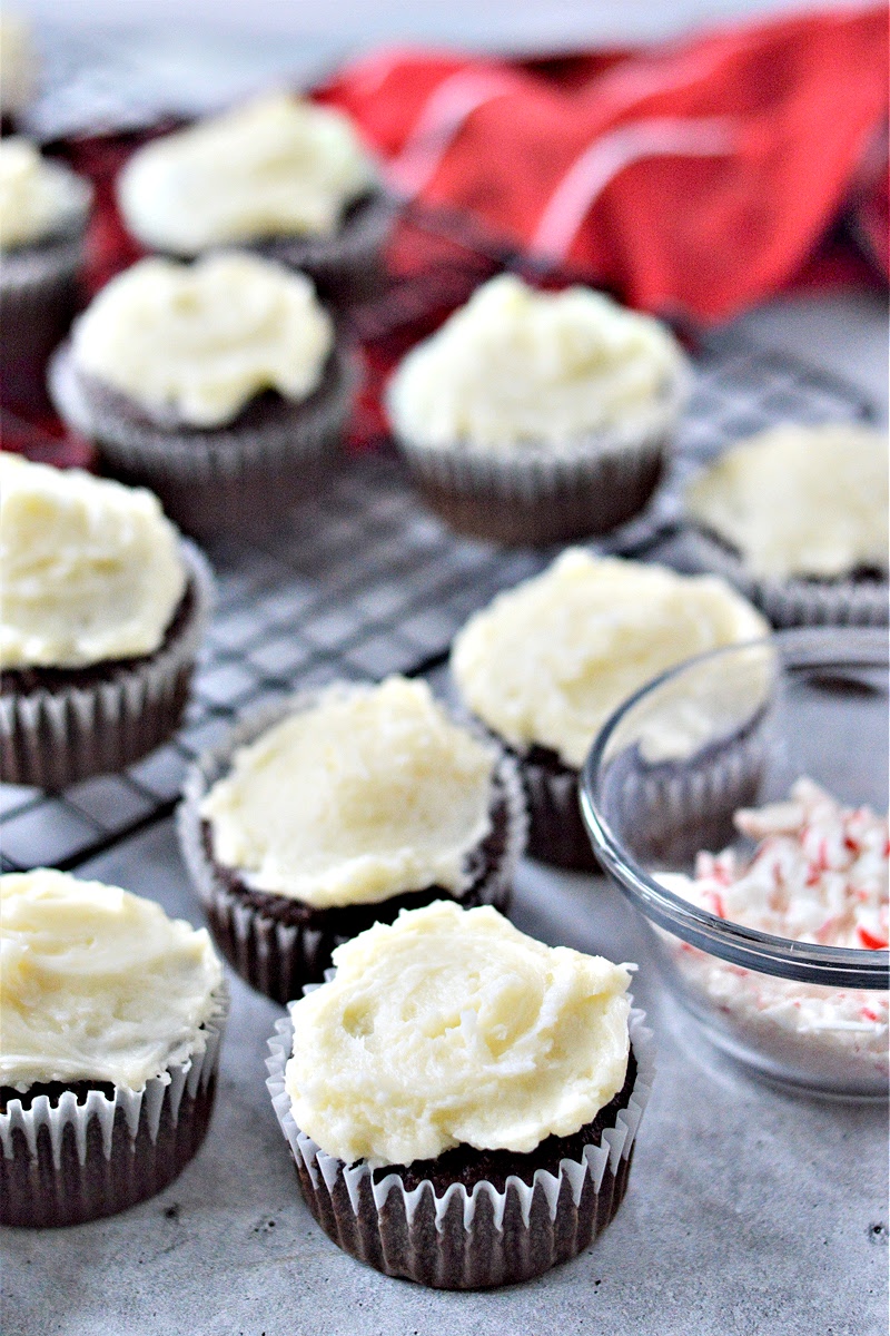 Top with crushed sugar-free peppermint candies.