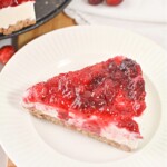 No-Bake Keto Cranberry Cheesecake