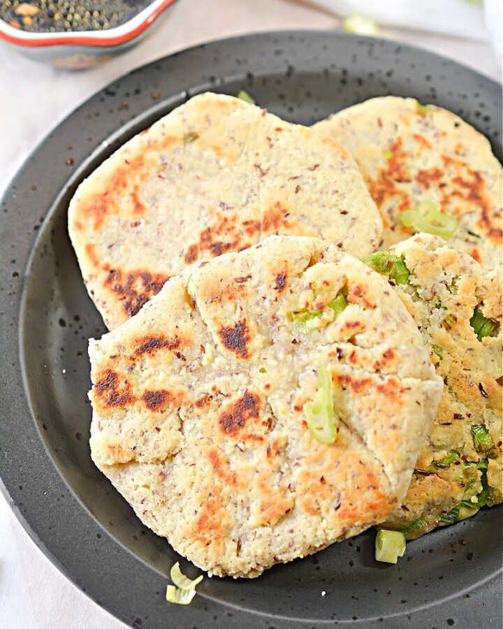 Keto Scallion Pancakes