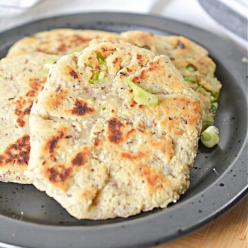 Keto Scallion Pancakes