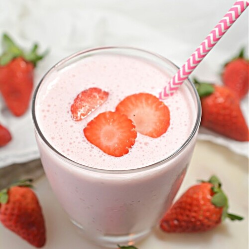 Keto Strawberry Cheesecake Smoothie