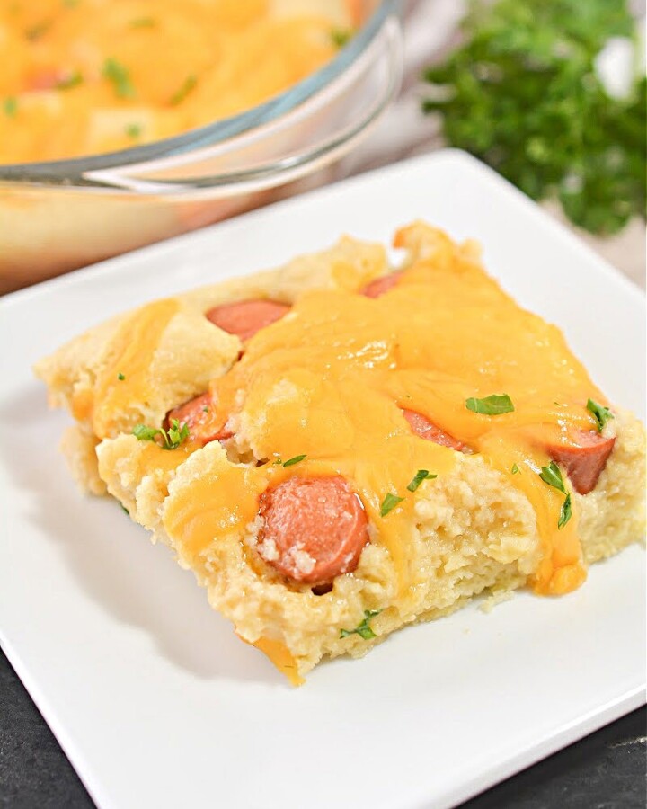 Keto Hot Dog Casserole