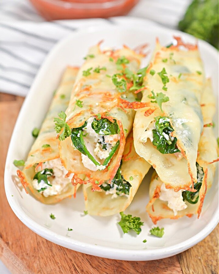 Keto Lasagna Roll-Ups