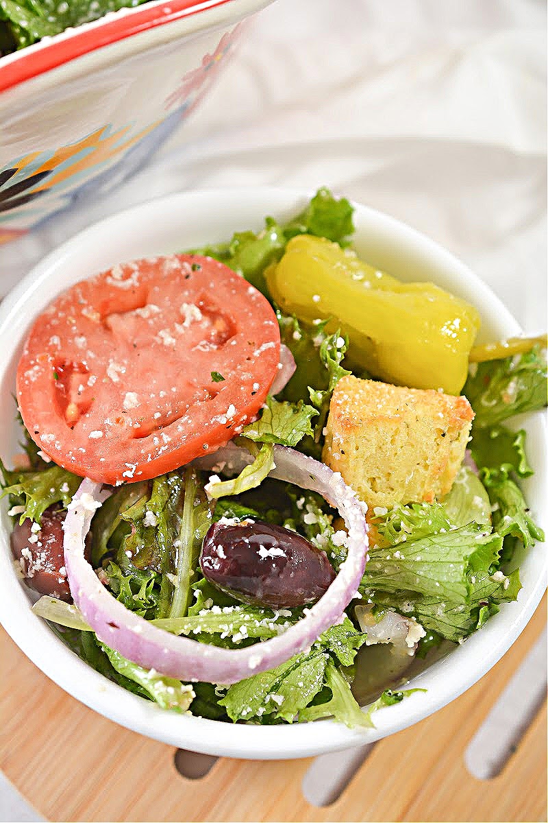 Keto Copycat Olive Garden Salad