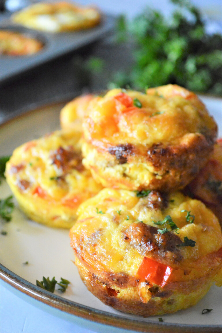 Keto Sausage Egg And Cheese Bites Easy Keto Breakfast Idea 9158