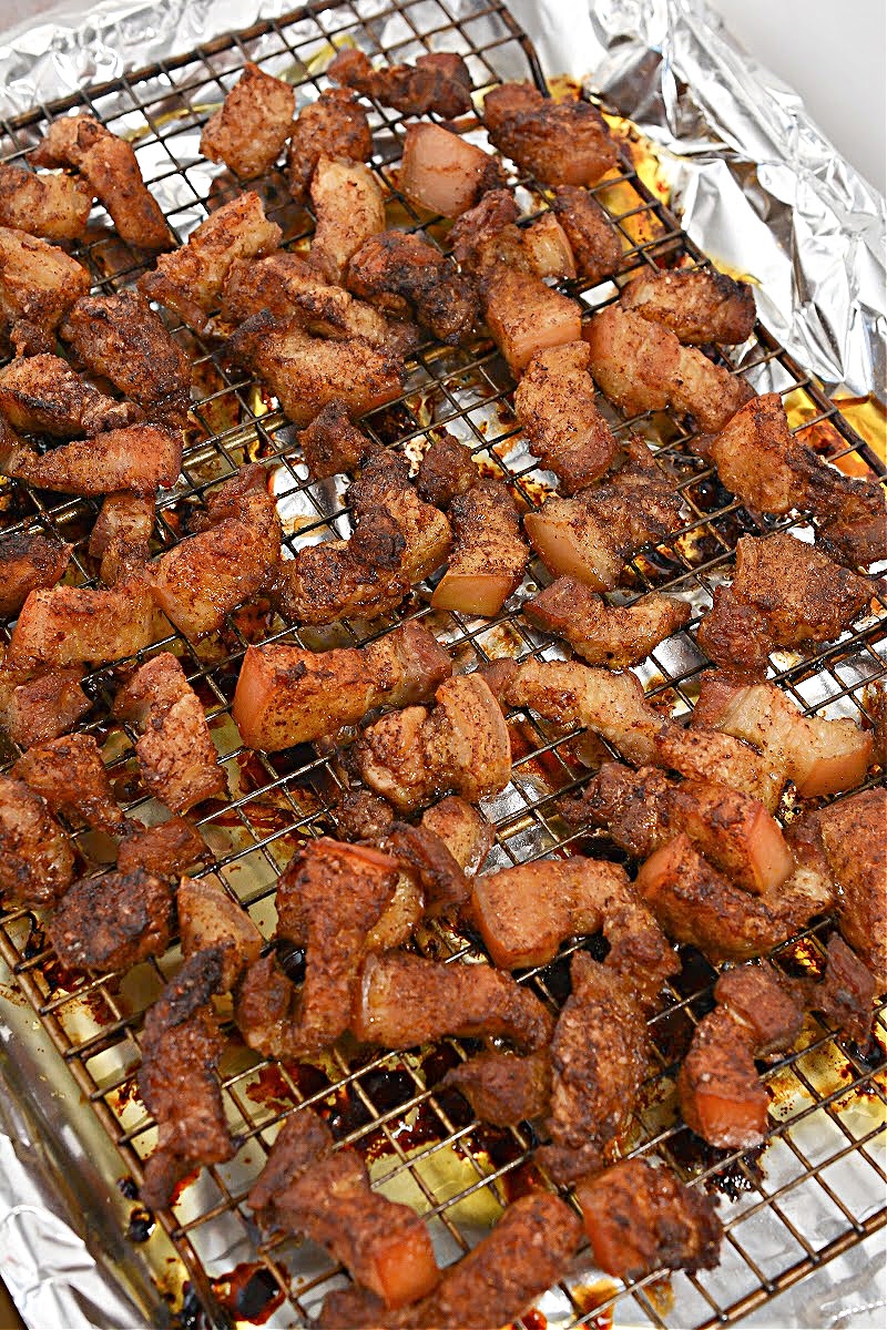 Keto Pork Belly Burnt Ends 2 Net Carbs Per Serving