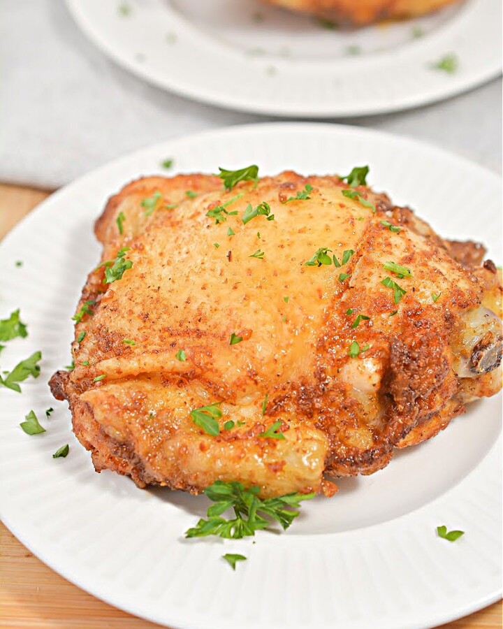 Oven-Baked Keto Honey Garlic Chicken Thighs