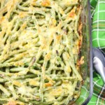 Low-Carb Cheesy Green Bean Casserole